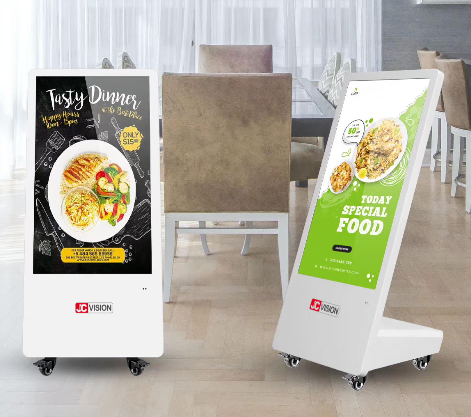 JCVISION Mobile Digital Signage